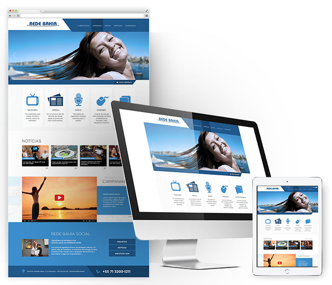 Site Rede Bahia